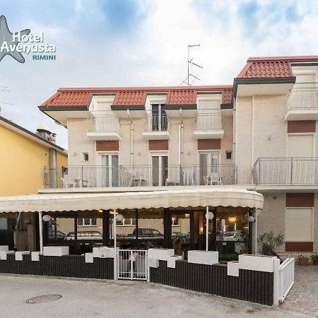 Hotel Avenusta Viserba Di Rimini Bagian luar foto