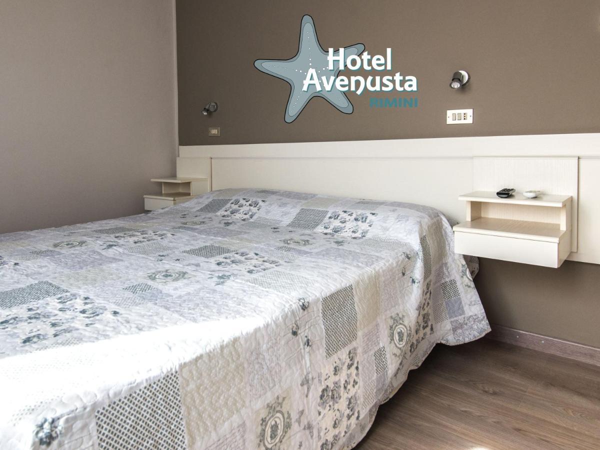 Hotel Avenusta Viserba Di Rimini Bagian luar foto